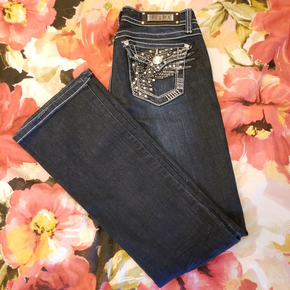L.A. Idol Angel Wing Jeans